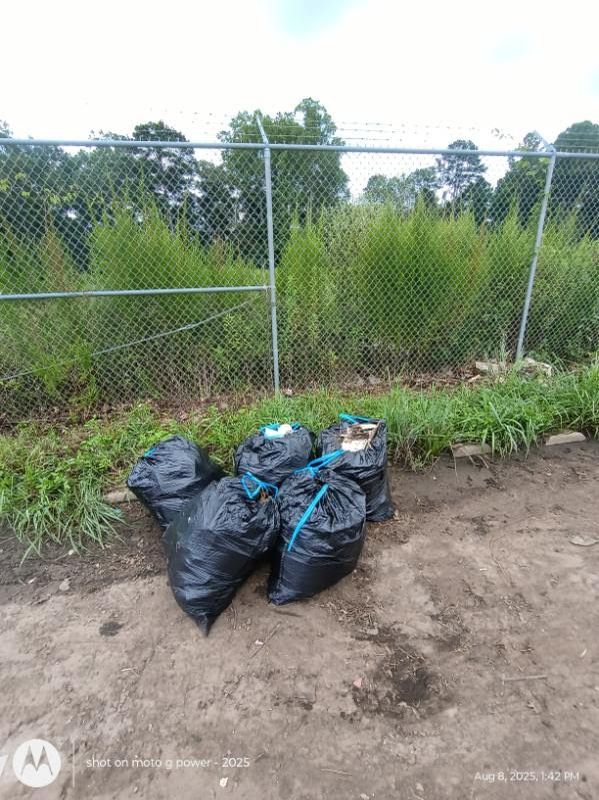 Fence line maintenance and site work